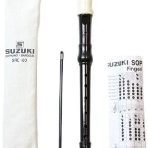 Suzuki Music SRE-80-BK Szoprán furulya
