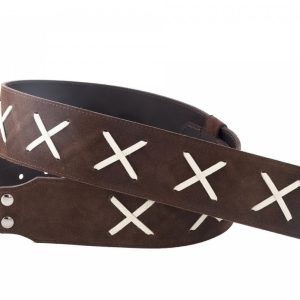RightOnStraps Legend DG Gitárszíj Brown