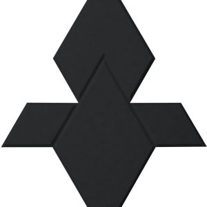 Mega Acoustic FACLON-PET 10 Pieces Black Akusztikai panel