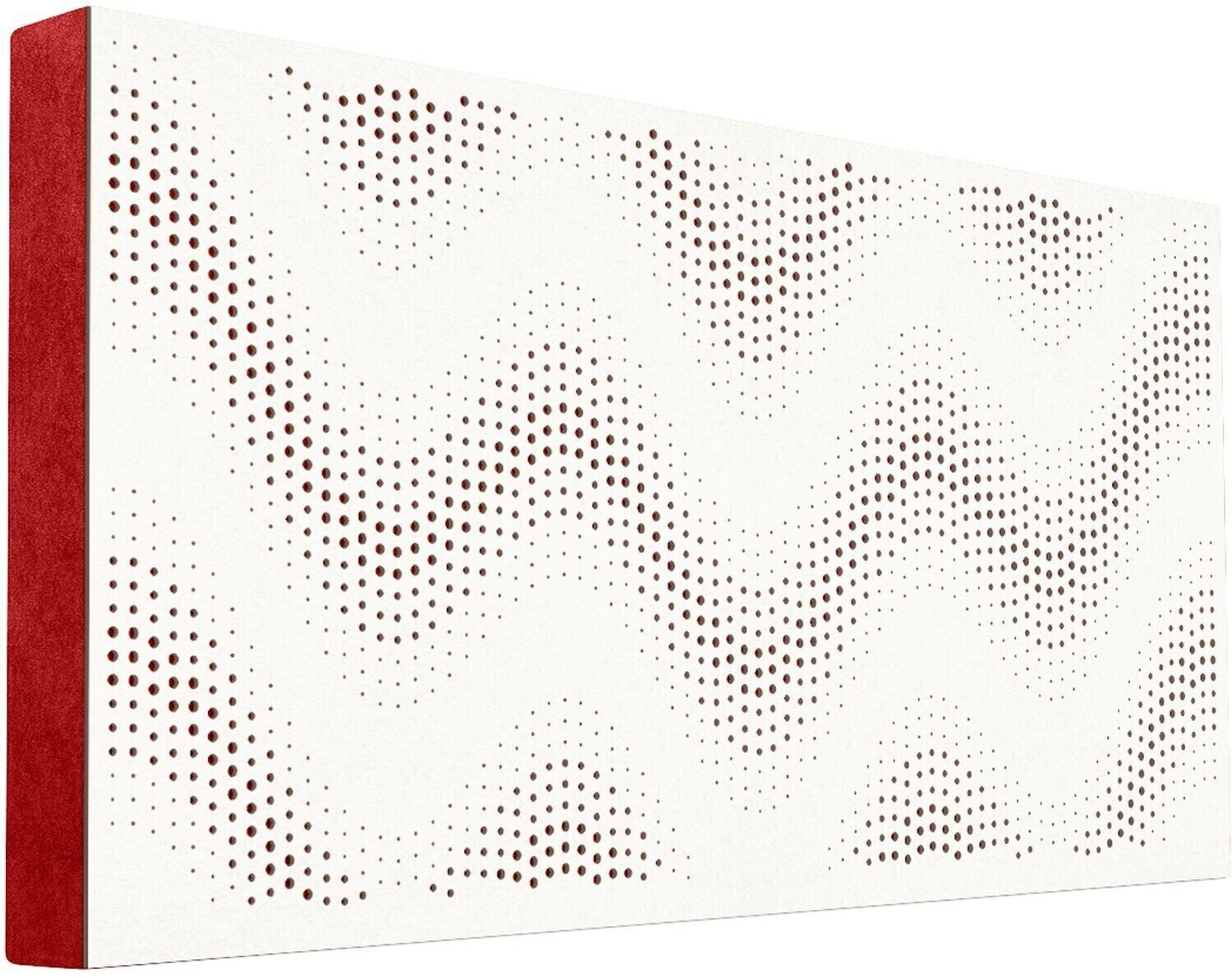 Mega Acoustic FiberPRO120 Sinus White/Red Fa akusztikai panel