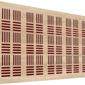 Mega Acoustic FiberPRO120 Bean Sonoma Oak/Dark Red Fa akusztikai panel