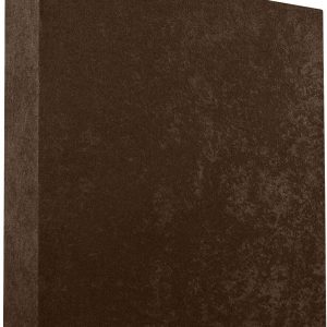 Mega Acoustic Acoustic Diffuser QRD 1D Fabric Covererd Brown Hangtörők