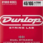 Dunlop DBHYN45105 String Lab Hybrid Nickel Basszusgitár húr