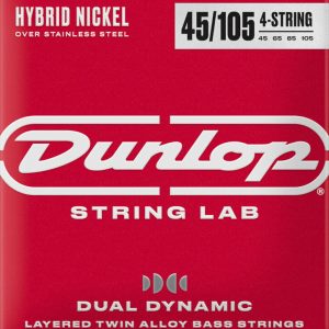 Dunlop DBHYN45105 String Lab Hybrid Nickel Basszusgitár húr