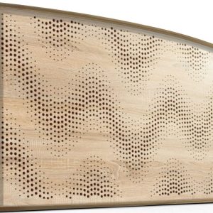 Mega Acoustic AcouStand Sinus Sonoma Oak/Natural/Red Fa akusztikai panel