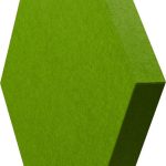 Mega Acoustic HEXAPET GP12 Green Akusztikai panel