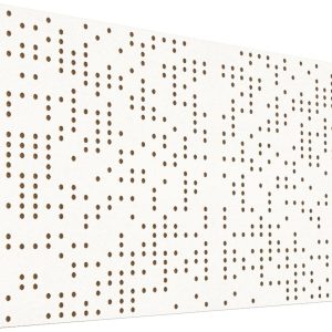 Mega Acoustic FiberPRO120 Binary Diffuser Negative White/Light Brown Fa akusztikai panel