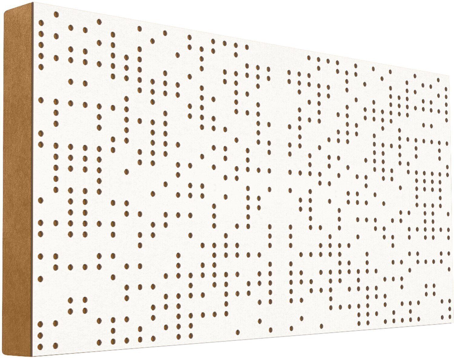 Mega Acoustic FiberPRO120 Binary Diffuser Negative White/Light Brown Fa akusztikai panel