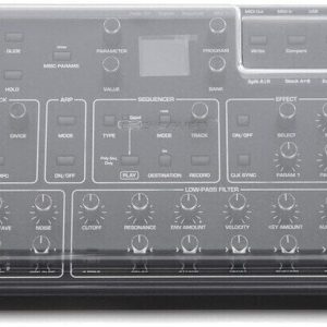 Decksaver Sequnetial - Dave Smith Instrumnets Prophet REV-2 Desktop Groovebox takaró