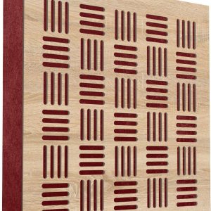 Mega Acoustic FiberPRO60 Bean Sonoma Oak/Dark Red Fa akusztikai panel