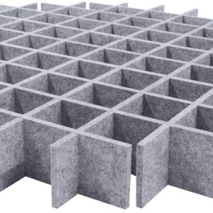 Mega Acoustic AcouCloud PET 18 cm White-Gray Akusztikai panel