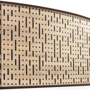 Mega Acoustic AcouStand Binary Bean Sonoma Oak/Walnut/Black Fa akusztikai panel