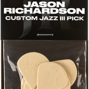Dunlop Jason Richardson Custom Jazz III 6 pack Pengető