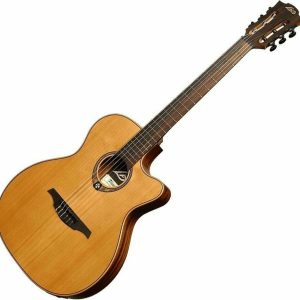 LAG TN170ASCE 4/4 Natural Satin Elektro-klasszikus gitár