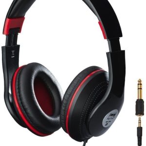 Monacor MD-390 Black On-ear Fülhallgató