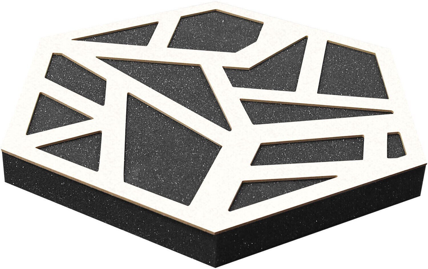 Mega Acoustic HoneyFoamPRO 3 cm White Akusztikai panel
