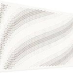 Mega Acoustic FiberPRO120 Tangens White/Dark Red Fa akusztikai panel