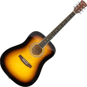 Pasadena SG028 Vintage Sunburst Akusztikus gitár