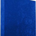 Mega Acoustic Acoustic Diffuser QRD 1D Fabric Covererd Blue Hangtörők