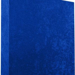 Mega Acoustic Acoustic Diffuser QRD 1D Fabric Covererd Blue Hangtörők