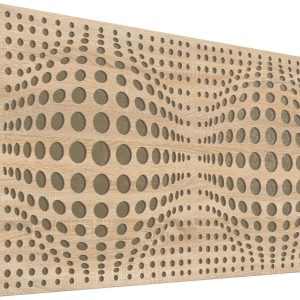 Mega Acoustic FiberPRO120 AcouSphere Sonoma Oak/Beige Fa akusztikai panel