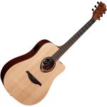 LAG Tramontane T70DCE Natural Satin Elektroakusztikus gitár