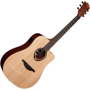 LAG Tramontane T70DCE Natural Satin Elektroakusztikus gitár