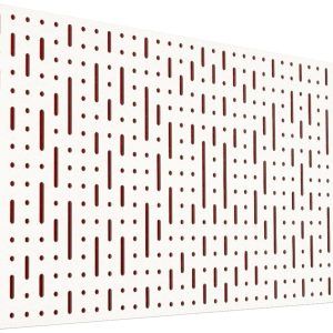 Mega Acoustic FiberPRO120 Binary Bean White/Red Fa akusztikai panel