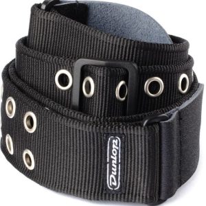 Dunlop D38-19BK Textil gitár heveder Black