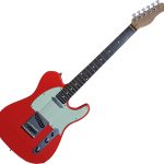 Sire Larry Carlton T3 Dakota Red Elektromos gitár