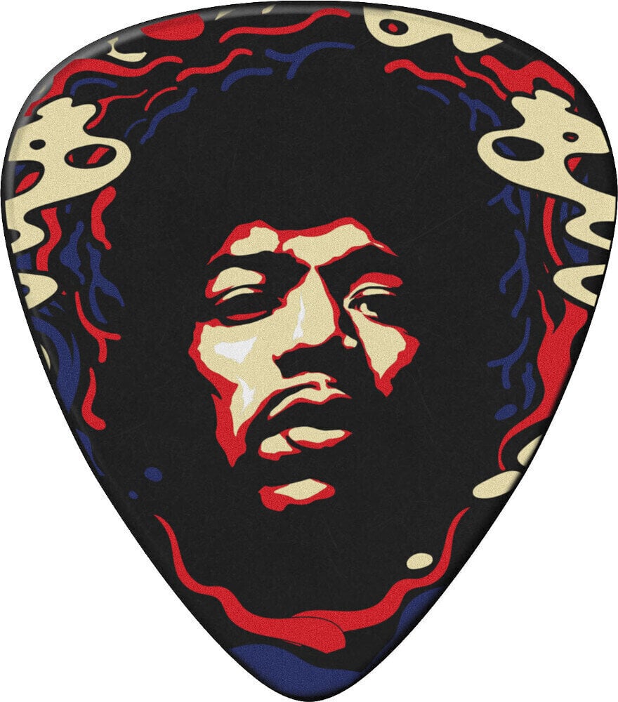 Dunlop Jimi Hendrix Guitars Star Pengető