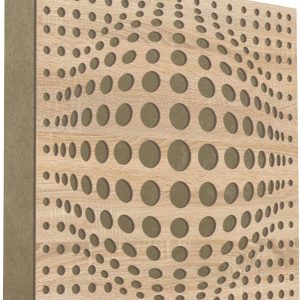 Mega Acoustic FiberPRO60 AcouSphere Sonoma Oak/Beige Fa akusztikai panel