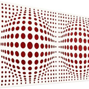 Mega Acoustic FiberPRO120 AcouSphere White/Red Fa akusztikai panel