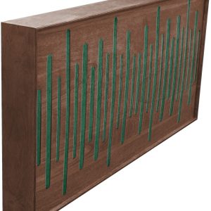 Mega Acoustic FiberExcellentPRO120 Walnut/Green Fa akusztikai panel