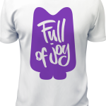 Muziker T-Shirt Classic Joy Unisex Póló Unisex White L