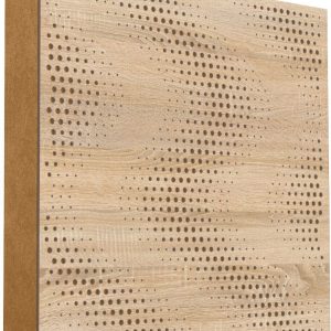 Mega Acoustic FiberPRO60 Sinus Sonoma Oak/Light Brown Fa akusztikai panel