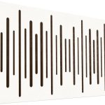 Mega Acoustic FiberPRO120 Spectrum White/Brown Fa akusztikai panel