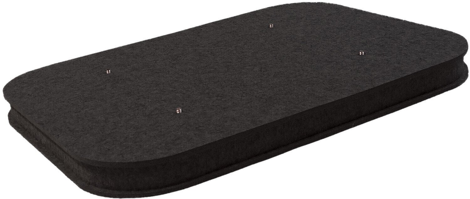 Mega Acoustic AcouCloud Flat PET 7 cm Black Akusztikai panel