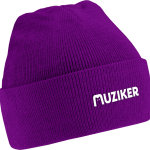 Muziker Beechfield Cuffed Micisapka Purple UNI