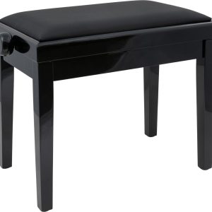 Pianonova HY-PJ023 Fából készült zongoraszék Black Gloss