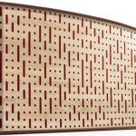 Mega Acoustic AcouStand Binary Bean Sonoma Oak/Alder/Red Fa akusztikai panel