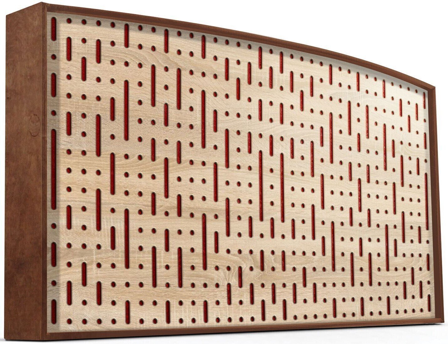 Mega Acoustic AcouStand Binary Bean Sonoma Oak/Alder/Red Fa akusztikai panel