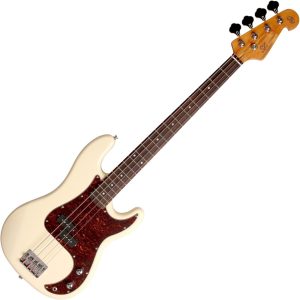 SX SPB62 Vintage White Elektromos basszusgitár