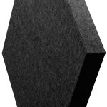 Mega Acoustic HexaPET 5 cm Dark Gray Akusztikai panel