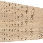Mega Acoustic FiberPRO120 Binary Diffuser Sonoma Oak/Beige Fa akusztikai panel