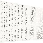Mega Acoustic FiberPRO120 Binary Diffuser Negative White/Green Fa akusztikai panel