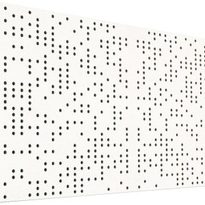 Mega Acoustic FiberPRO120 Binary Diffuser Negative White/Green Fa akusztikai panel