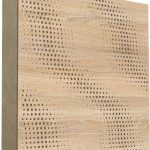 Mega Acoustic FiberPRO60 SineWave Sonoma Oak/Beige Fa akusztikai panel