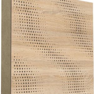 Mega Acoustic FiberPRO60 SineWave Sonoma Oak/Beige Fa akusztikai panel