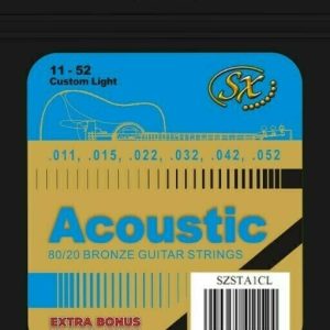 SX SZSTA1CL Custom Light Akusztikus gitárhúrok